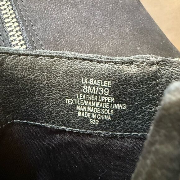 Lucky Brand Baelee Bootie black nick leather size 8 NWOB - Picture 8 of 8